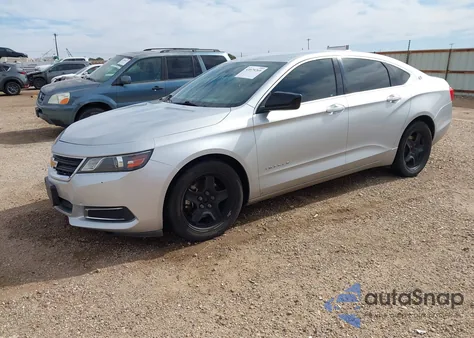 2017 Chevrolet Impala 1Fl from USA, damaged, VIN 2G11X5S32H9140727